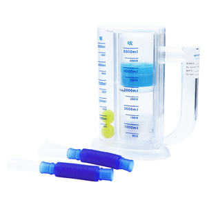 Spiromètre d'exercice respiratoire à une boule de haute qualité pour une rééducation pulmonaire efficace et des fournitures de thérapie - Product Image 4