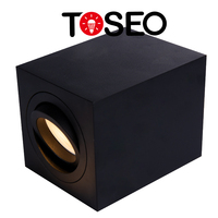 Spot lumineux Led Gu10 en Aluminium pur, Spot de plafond réglable, 50w
