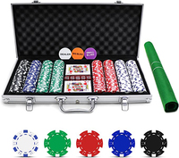 Bestseller ab Werk OEM Design leere Box 200/300/400/500 Stück Kapazität Jetton Aluminium Casino Poker Chip Fall