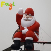 Décoration de jardin de Noël géante gonflable Grinch pour les fêtes