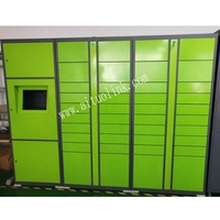 Casier à colis intelligent anti-corrosion pour extérieur, en acier galvanisé, armoire express intelligente avec écran tactile pour livraison en libre-service