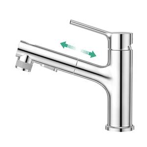 Grifo Mezclador Extraíble para Lavabo de Baño, Negro Mate, con Certificación CUPC, Venta Caliente de Fábrica - Product Image 1