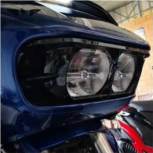 Cubiertas de Faro de Repuesto para Motocicleta YHMOTO PC, para Harley Davidson Cvo Road Glide Fltru Fltrx 2015-2019 - Product Image 3