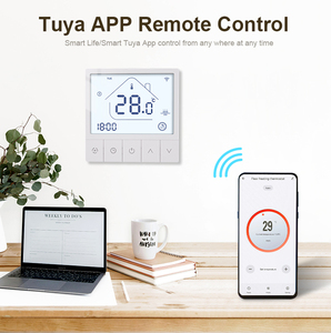 New Arrival tuya <span class=keywords><strong>Wifi</strong></span> lập trình không dây kỹ thuật số sưởi ấm phòng nhiệt điều khiển nhiệt độ cho sàn hệ thống sưởi ấm - Product Image 2