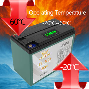 JOZOKING 12.8V 60Ah BMS Rechargeable LiFePO4 Lithium Ion Batterie <span class=keywords><strong>2000</strong></span> + Cycle Système de Stockage d'Énergie Domestique CAN pour Cellule Solaire - Product Image 4
