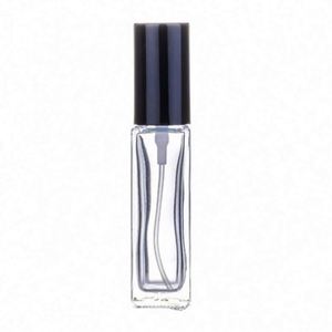 Botella de Perfume de Vidrio de Lujo Personalizada de Fábrica, Mini Botella de Viaje Portátil con Atomizador Recargable de Aluminio, Impresión Serigrafiada - Product Image 5