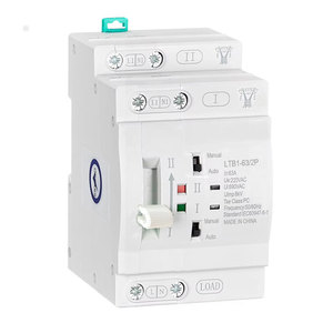 FZRH 2P AC 220V 63A Mini Ev Tipi ATS Çift Güçlü Otomatik Transfer Anahtarı Model 2P4P-63 10kA Kesme Kapasitesi - Product Image 2