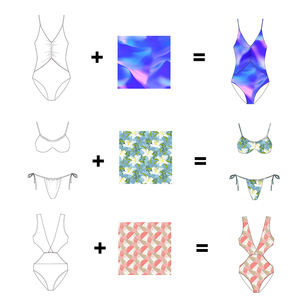 Fato De Banho Personalizado 2 Peça Backless Swimsuit <span class=keywords><strong>Hot</strong></span> <span class=keywords><strong>Sexy</strong></span> Halter <span class=keywords><strong>Swim</strong></span> Wear Micro min Bikini Set para Praia - Product Image 4