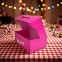 Carpeta Personalizada para Acción de Gracias, Hojas de Otoño, Cierre Automático, Embalaje de Regalo de Alimentos Corrugado, Venta al por Mayor, Laminación Mate, Reciclado