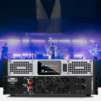 2*1200W Amplificateur numérique professionnel haute puissance Pure Rear Stage KTV Stage D-Class Sound Equipment/Amplifiers/Speakers
