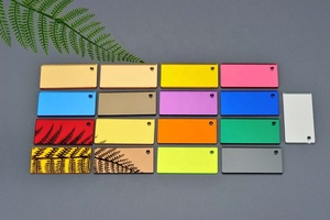 1mm 2mm 3mm 5mm Ouro Prata Espelho Acrílico Folhas - Product Image 6