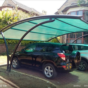 Yüksek kaliteli yeşil beyaz HDPE Anti-Uv file tente/Carport UV blok çadır güneş gölge bezi - Product Image 1