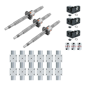 Vis à billes CNC longue durée 16mm SBR16 et SFU1605-400 1200 1200mm Pas 5 Fabriqué en Chine pour imprimante 3D - Product Image 3