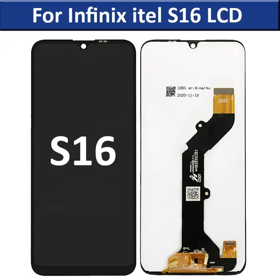 Replacement Touch Mobile Phone LCD Original Quality Screen for ITEL S16 Replace Display Pantalla Digitizer Assembly