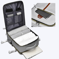 Offre Spéciale Logo étanche voyage sac à dos Oxford femmes étanche 15 pouces ordinateur portable cartable avec rangement pour chaussures sac de voyage personnalisé