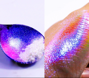 Custom Chameleon Pigment Powder OEM Color Shift Mica Pigment Manufacturer For Cosmetic Car <b>Paint</b> Resin Art Low MOQ - Product Image 1