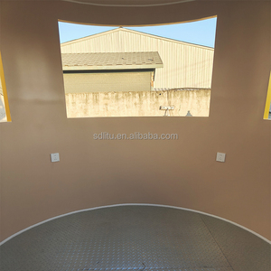 Kiosque de vente de crème glacée et de restauration rapide de 10 pieds avec logo personnalisé et citron pour l'Europe, l'Australie et les États-Unis - Product Image 5