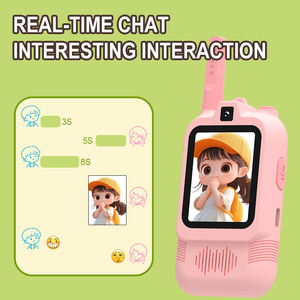 2 Walkie Talkies HK200 para Niños con Cámaras Duales, Video Chat de 1280x720 a 30fps, Alcance Interior de 80M, Batería de 500-1000mAh, Intercomunicador de Juguete - Product Image 6