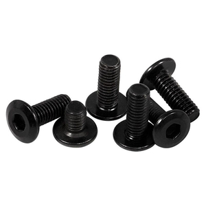 M3 M4 M5 M6 M8 Black Stainless Steel 304 Connector Allen Bolts <b>Screws</b> Beveled Flat Head Socket Hex Drive Bolts for Furniture - Product Image 3