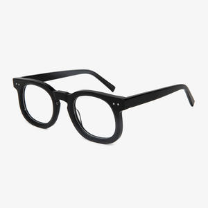 Vente en Gros de Lunettes Optiques en Acétate de Haute Qualité Lunettes avec Logo Personnalisé Lunettes Unisexe avec Imprimé Oeil de Chat <span class=keywords><strong>Lunette</strong></span> Anti-Lumière Bleue Unisexe - Product Image 4