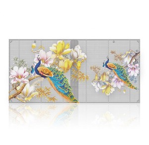 Cortina de ventana de vidrio Panel de pared de video de publicidad LED interior P3.91 Pantalla LED transparente - Product Image 5