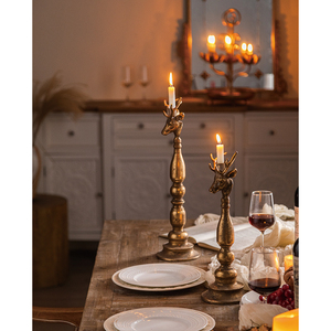 Small Animal Shape Golden Iron Vintage Metal <strong>Candle</strong> <strong>Holder</strong> Candlestick <strong>Candle</strong> <strong>Holder</strong> for Weeding Party Dinning Decoration - Product Image 5