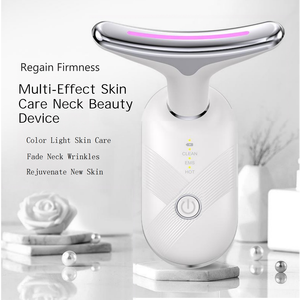 OEM ODM 다기능 4 in 1 얼굴 목 미용 장치 전기 얼굴 리프팅 마사지 얼굴 조각 용 얼굴 피부 관리 도구 - Product Image 4