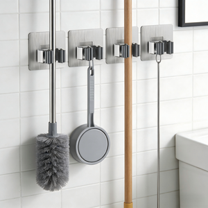 Organisateur mural robuste en plastique PP à trois niveaux pour outils de cuisine, garage, jardin, salle à manger et <span class=keywords><strong>rangement</strong></span> de placard - Product Image 3