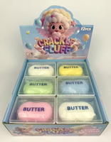 Jouet à presser craquant en forme de donut, anti-stress pour soulager l'anxiété et détendre les mains
