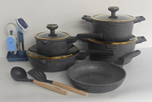 Magnifique ensemble <span class=keywords><strong>de</strong></span> 20 ustensiles <span class=keywords><strong>de</strong></span> cuisson 18-28CM, comprenant une casserole 28CM, un wok et un kit <span class=keywords><strong>de</strong></span> brosses, au design esthétique, pour la <span class=keywords><strong>distribution</strong></span> en gros B2B - Product Image 5