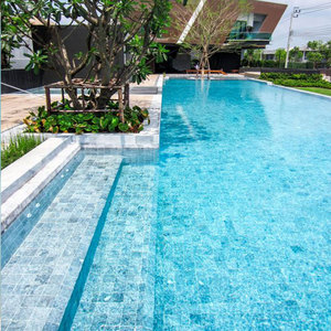 Piscina subterránea al aire libre de fibra de vidrio, encantadora, sofisticada y elegante, pequeña piscina grande de agua salada - Product Image 1