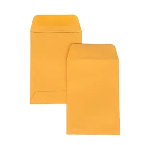 Manufactures Envelopes OEM ODM Envelope Kraft Paper Custom Business Brown Carton Peel Seal In Hign Quality Golden Kraft 100gsm Padded Envelope 200000