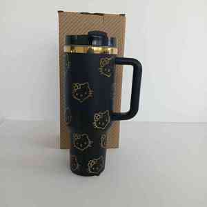 Ama Zon <strong>Hot</strong> Custom KT StanLCup Vacuum <strong>Flask</strong> &amp; Thermos H2.0 Stainless Steel Luxury Double Wall Thermal 40oz Tumbler Set with Box - Product Image 4