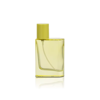 Flacon de parfum en verre dégradé en gros avec boîte, logo personnalisé, atomiseur rechargeable pour huile parfumée