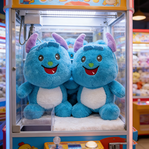 Lot de jouets en peluche pour machine à grue, en forme de monstre, 20 cm, petits, mignons et moins chers, pour chiens - Product Image 1