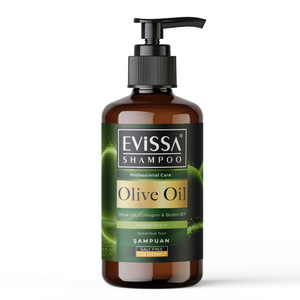 EVISSA Champú de Aceite de Oliva 950ml Sin Sal Cuidado Profesional para Todo Tipo de Cabello Hidratante Nutritivo Limpiador Capilar a Granel - Product Image 1