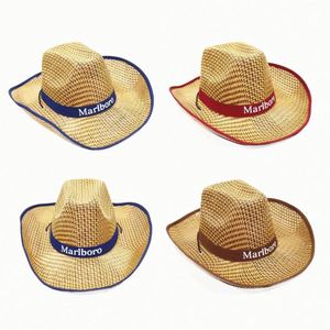 Sombrero de Sol de Paja Estilo Vaquero Mexicano Grande de Alta Calidad para Verano, Viajes, Pesca, Ciclismo y Uso Casual - Product Image 1
