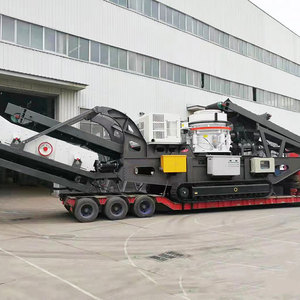 Trituradora de Cono Móvil Versátil sobre Orugas 40t/h 100t/h 300t/h, Trituradora de Piedra Portátil para Canteras con Alta Capacidad de Trituración - Product Image 4
