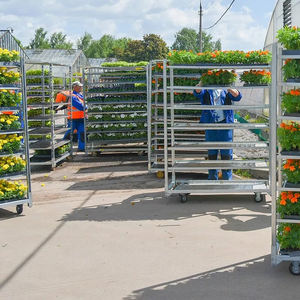 2023 منتجات منتجية حوامل نباتات للأنشطة الخارجية مع عجلات صوبة الدنماركية عربة زهور هولندية - Product Image 1