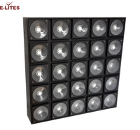 Panel LED Matrix Superbrillante de 25x30w, Blinder Cob LED DMX 5x5 4en1 RGB, Luz de Matriz de Píxeles LED