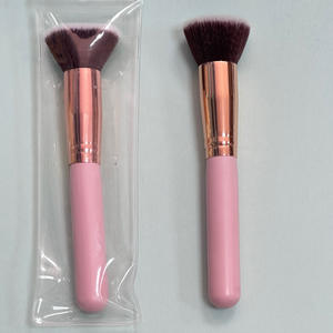 Nouveau pinceau de maquillage Yacai, pinceau à fond de teint <span class=keywords><strong>BB</strong></span> crème, pinceau plat pour poudre, outil de maquillage portable, vente en gros - Product Image 6