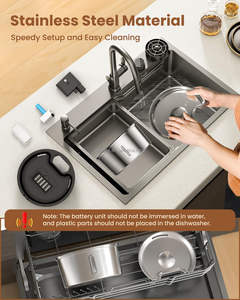 Tempat Minum Anjing Kucing Otomatis Nirkabel Sensor Baru <span class=keywords><strong>2026</strong></span>, Stainless Steel, Baterai 5000mAh - Product Image 5