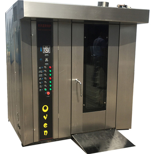 Horno Rotatorio Comercial de Aire Caliente de 16 Bandejas para Hornear Bagels, Pasteles, Tostadas, Pizza, Pan y Baguettes, Eléctrico, para Panadería y Pastelería - Product Image 2