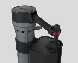 6001 + 1301, mécanisme de chasse d'eau raccord de réservoir de toilette soupape de vidange soupape de <span class=keywords><strong>remplissage</strong></span> accessoires de toilette - Product Image 4