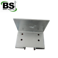 Supports de fixation pour pieux hélicoïdaux, supports de fixation réglables pour terrasse