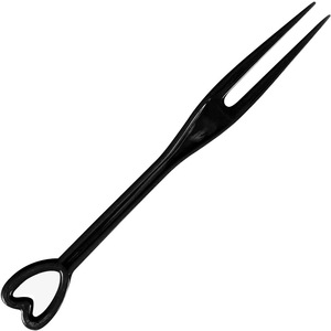 Disposable Fruit Forks <b>Plastic</b> Heart Shape Individually Packaged For Party Snack Sushi Use - Product Image 4