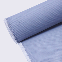 Nouvelle arrivée Tissu en fibre de verre enduit de silicone gris anti-incendie
