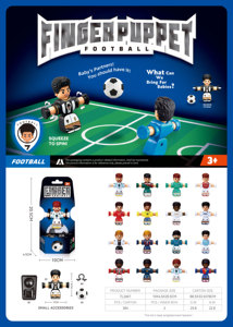 Juego <span class=keywords><strong>de</strong></span> Mesa Descompresivo <span class=keywords><strong>de</strong></span> Fútbol Serie 1, Jugador con 1 Balón, Embalaje <span class=keywords><strong>de</strong></span> Cartón, 16 Paquetes Surtidos - Product Image 1