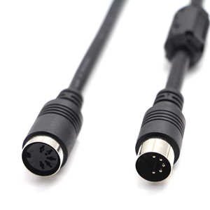 มินิพินตัวผู้ไปยังตัวเมีย5 6 7 8 9 PIN สาย DIN ขนาดเล็กประกอบแม่เหล็ก - Product Image 3