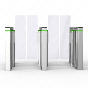 Stainless Steel Speed Gate Turnstile Automatic Swing Barrier System Face Recognition QR Code for High Security Entrance - Product Image 5